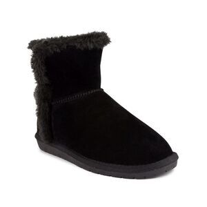 SUGAR Womens Black Comfort Poppy Round Toe Snow Boots 6 M